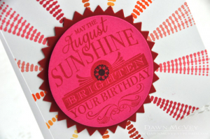 August Sunshine detail