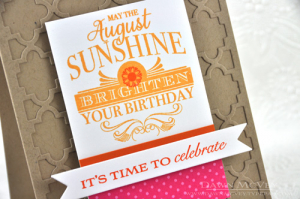 Time to Celebrate detail