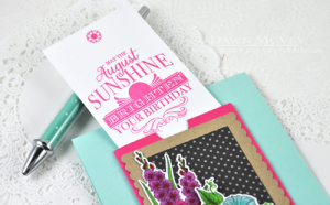 Wonderful Birthday detail