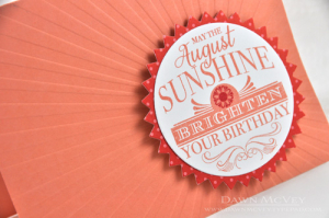 August Birthday detail