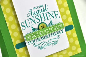 Brighten Your Birthday detail