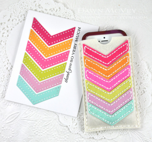 Thank You card & phone case