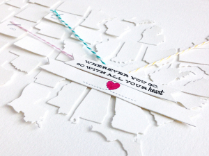 States Framed Decor Piece