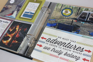 Pack Your Bags Layout - detail