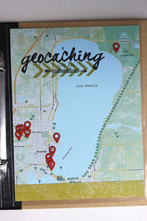 Geocaching Layout - right side
