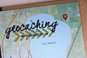 Geocaching Layout - right side detail