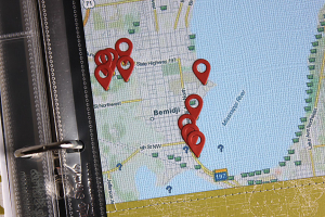 Geocaching Layout - right side detail
