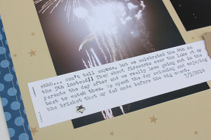 July 4th Layout - detail