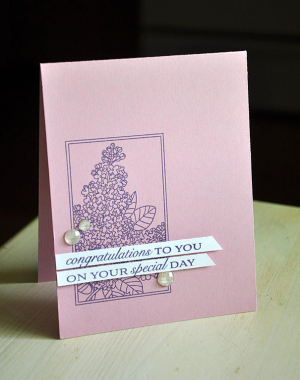 Congratulations To You Card