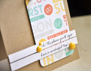 The Places You'll Go Card Detail