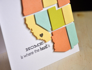 Home Is Where The Heart Is Card Detail