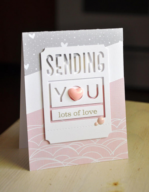 Sending You Lots Of Love Card
