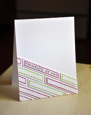 Thanking Of You Card