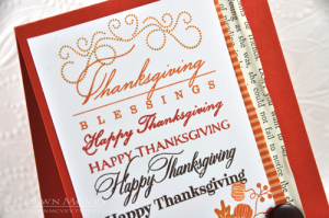 Thanksgiving Blessings detail