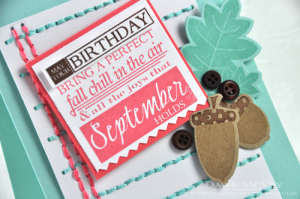 Notebook Birthday detail