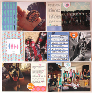 August 2014 Layout Spread - right side