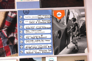 August 2014 Layout Spread - right side detail