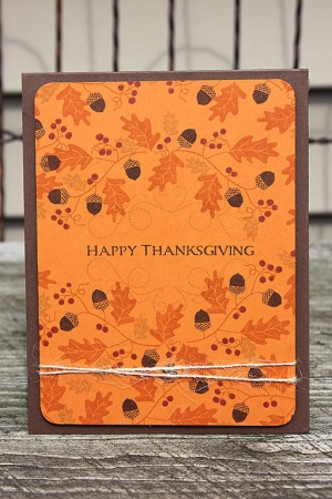 Autumn Thanksgiving Card