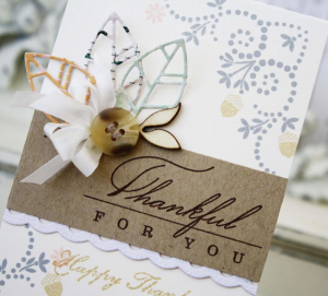 Thankful for You Card