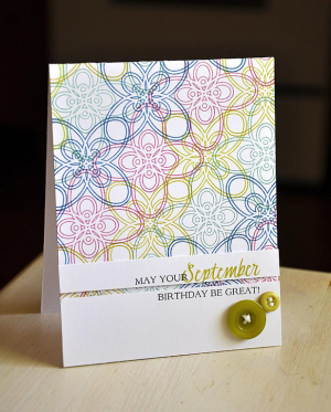 September Birthday Card