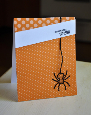 Along Came A Spider Card