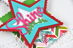 Shine Birthday Girl detail