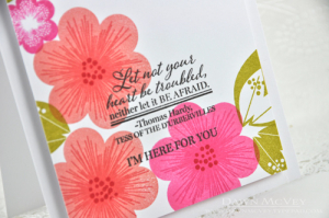 I'm Here For You detail