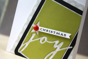 christmas joy close up