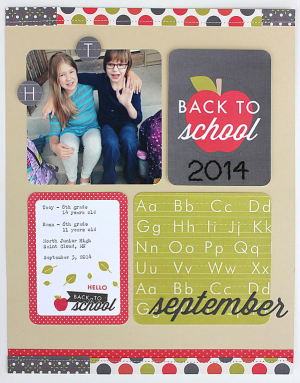 Back to School 2014 Layout