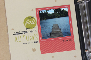 Our World Our Family Layouts - detail