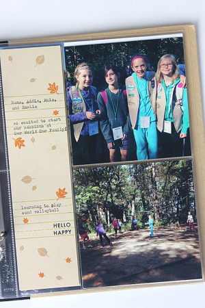 Our World Our Family Layouts