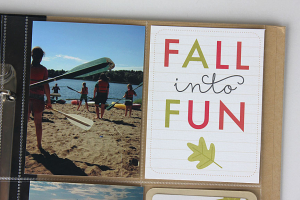 Our World Our Family Layouts - detail