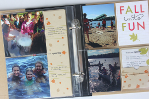 Our World Our Family Layouts - detail