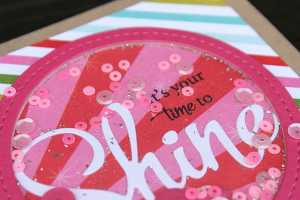 Your Time to Shine Card - detail