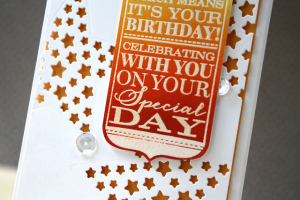 october birthday close up