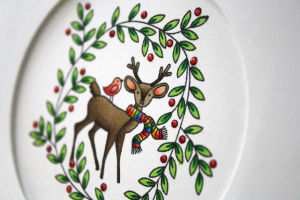 santa's sleigh close up