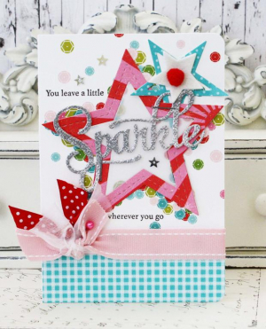 Leave a Little Sparkle...Card