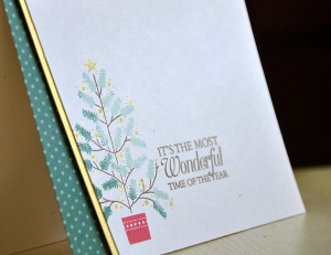 Most Wonderful Time of the Year Card Detail
