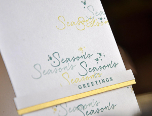 Season's Greetings Card Detail