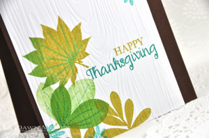 Happy Thanksgiving detail