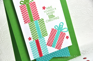 Merry Little Christmas detail