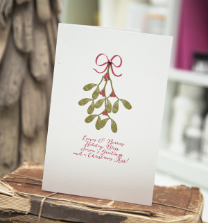 A Christmas Kiss Card