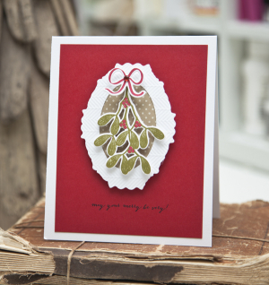 May Your Merry Be Very Mistletoe Card