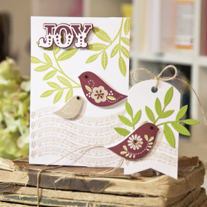 Joy Holiday Card + Tag