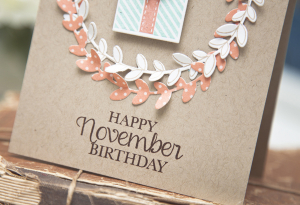 Happy November Birthday