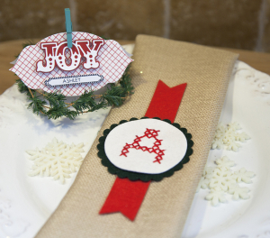 Joy Place Card