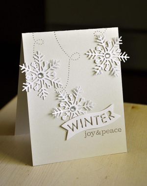Winter Joy & Peace Card
