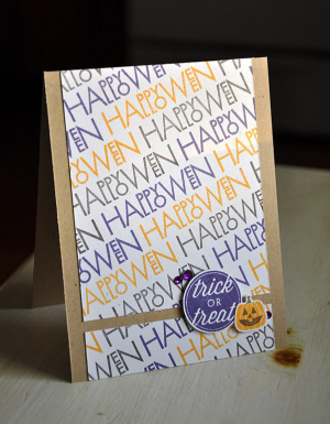 Trick or Treat Card