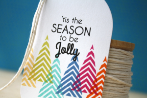 tree tag close up