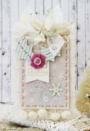 Dashing Through the Snow Card